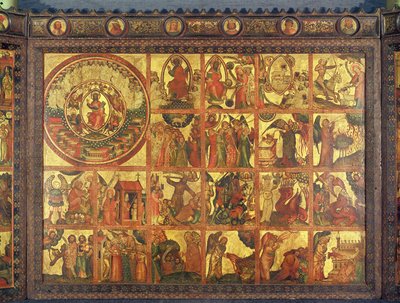 Altarpiece with 48 Scenes of the Apocalypse by Master Bertram of Minden